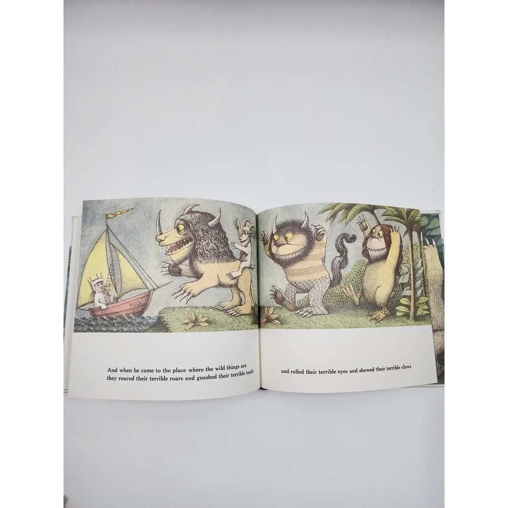 Where the Wild Things Are Maurice Sendak 25th Anniversary Edition Hardcover 1988